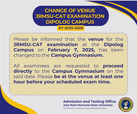 www.jrmsu-cat.online application form|Attention to all .